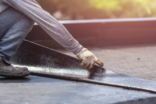 Professional Basement Waterproofing technician working in Feasterville Trevose, PA